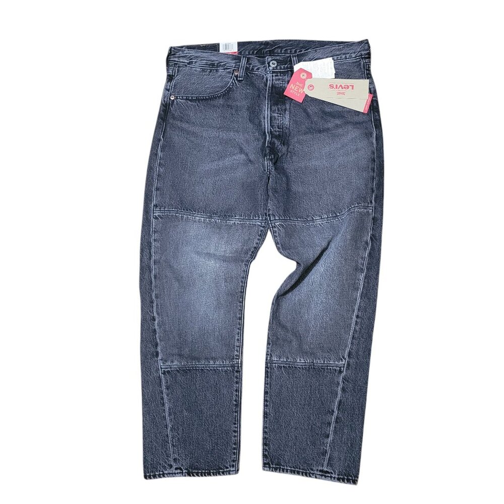 Levi's® Men's Drop Crop Pieced Tapered Jeans Black (Acid Wash) 36073 0001 Size 3